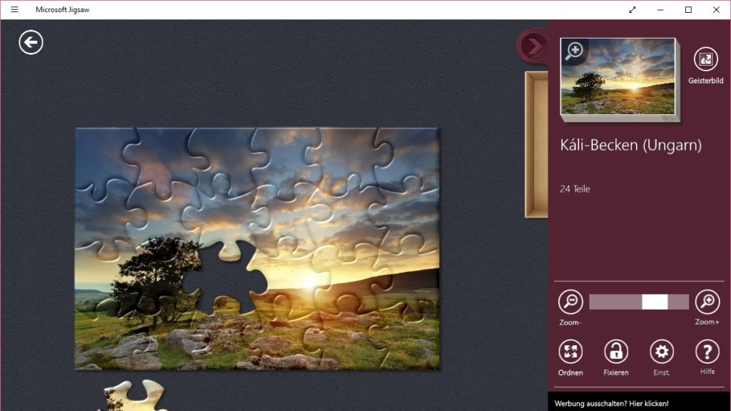 Microsoft Jigsaw (App für Windows 8 & 10, Unterhaltung)
