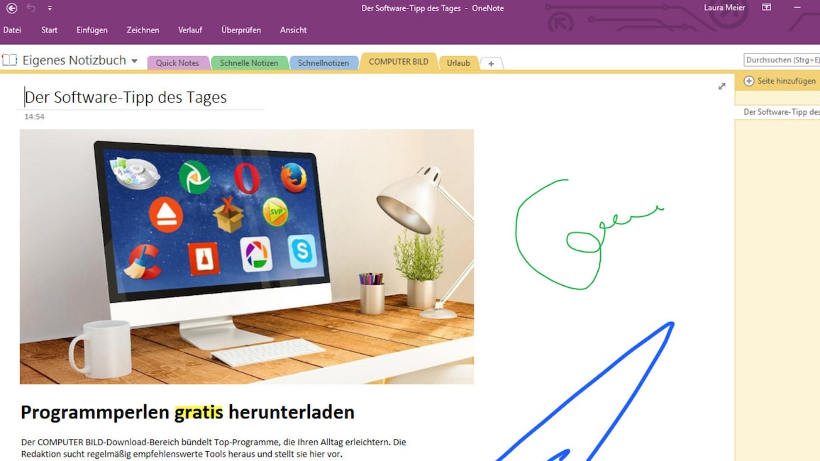 Microsoft OneNote Free (Büro)