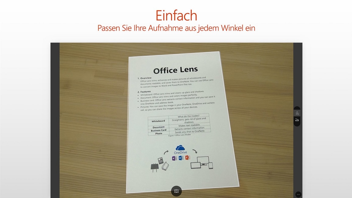 Office Lens (Windows-10-App, Multimedia) Office Lens (Windows-10-App, Multimedia)