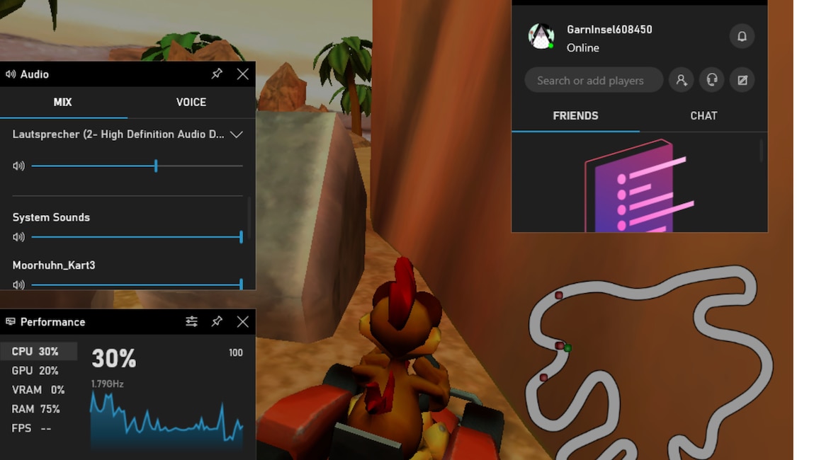 Xbox Game Bar (Windows-10-App, Spiele) Xbox Game Bar (Windows-10-App, Spiele)