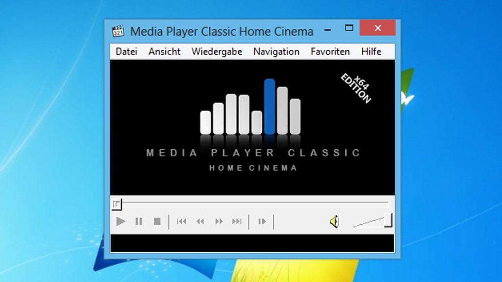 Media Player Classic – Home Cinema: Multimedia-Dateien abspielen