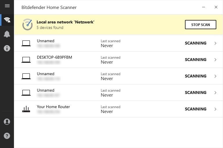 Bitdefender Home Scanner Bitdefender Home Scanner