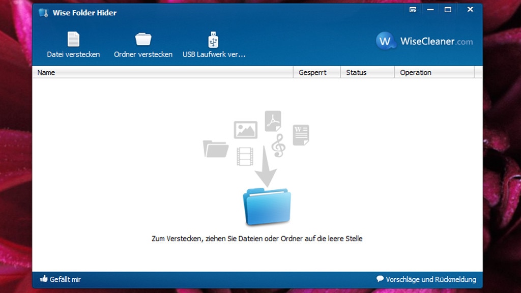 Private Daten verstecken: Wise Folder Hider Private Daten verstecken: Wise Folder Hider