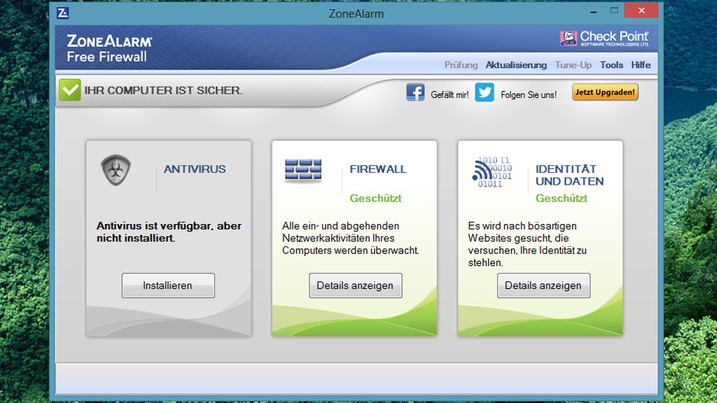 ZoneAlarm Free Firewall ZoneAlarm Free Firewall