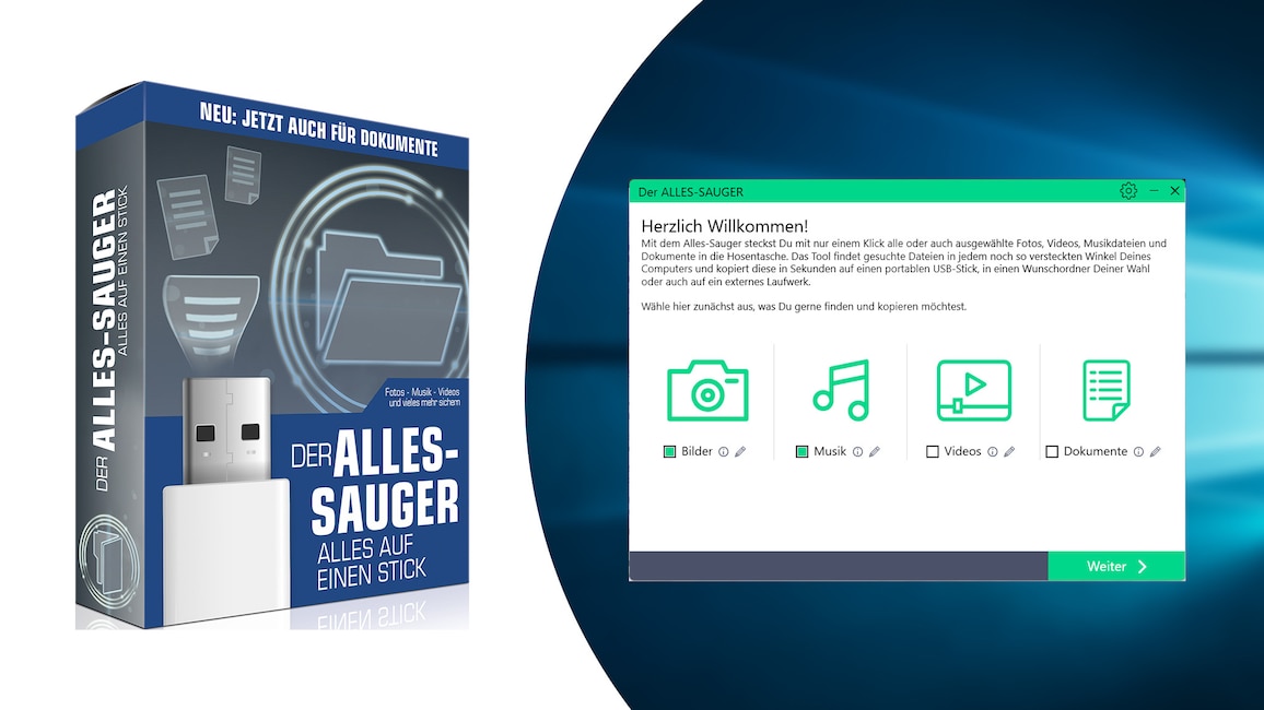Backup: COMPUTER BILD-Alles-Sauger Backup: COMPUTER BILD-Alles-Sauger