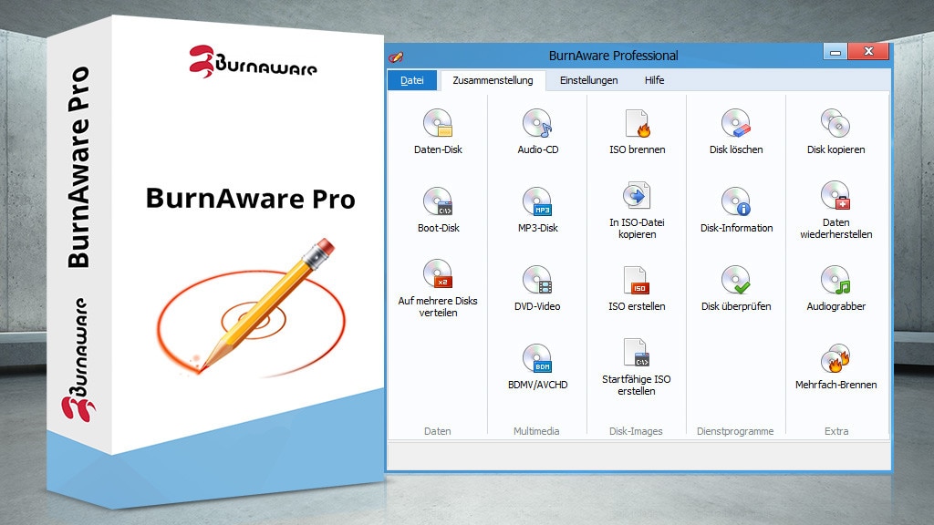 BurnAware 9 Pro – Kostenlose Vollversion