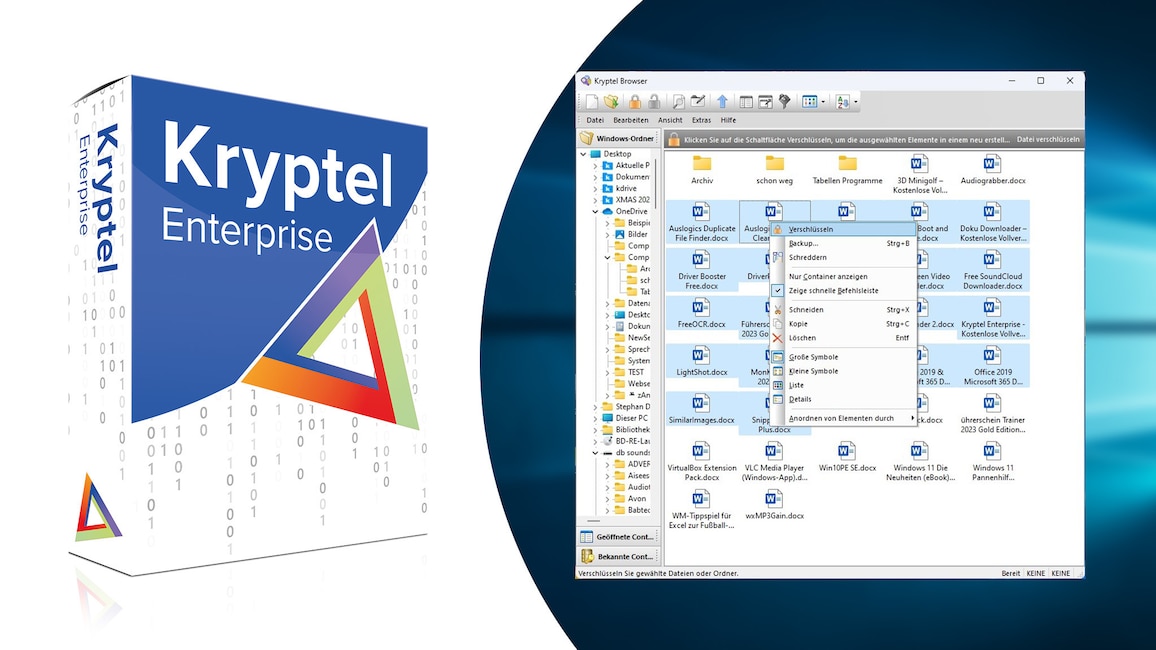 Kryptel Enterprise – Kostenlose Vollversion Kryptel Enterprise – Kostenlose Vollversion
