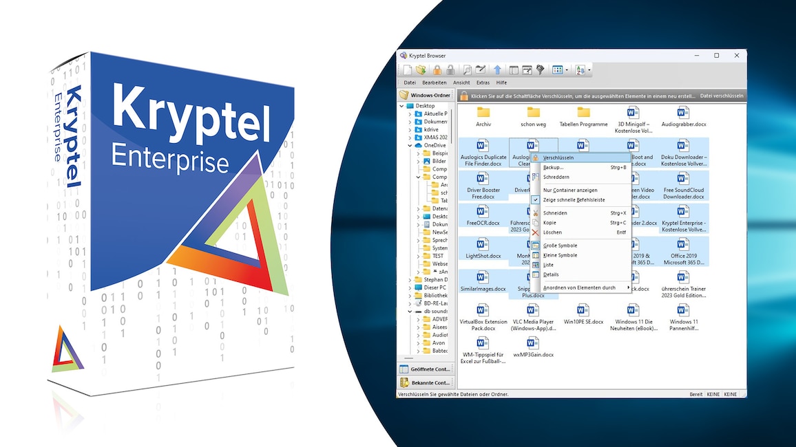 Kryptel Enterprise – Kostenlose Vollversion