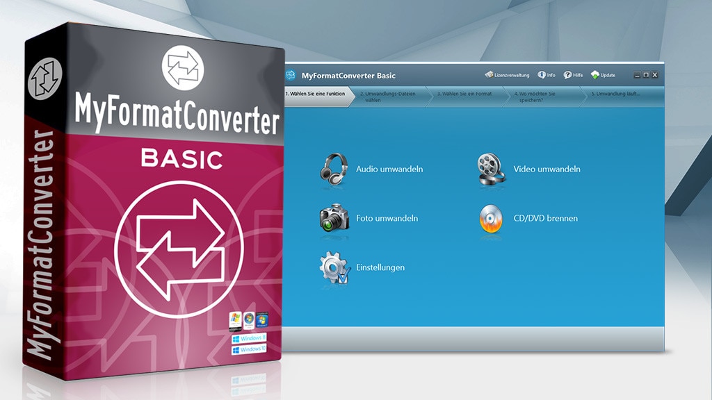 Multimedia: MyFormatConverter Basic – Kostenlose Vollversion Multimedia: MyFormatConverter Basic – Kostenlose Vollversion