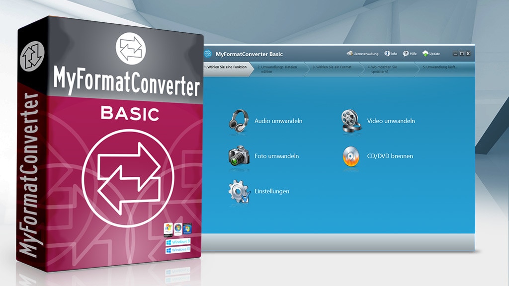Multimedia: MyFormatConverter Basic – Kostenlose Vollversion