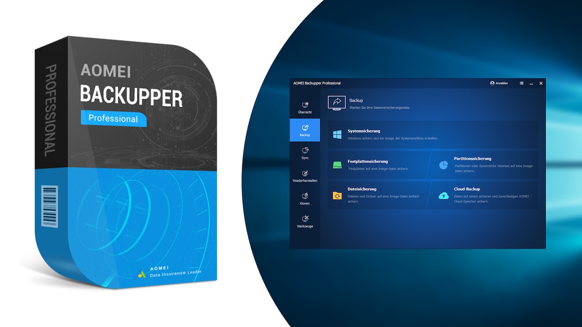 Sicherheit: Aomei Backupper Pro – Kostenlose 1-Jahresversion Sicherheit: Aomei Backupper Pro – Kostenlose 1-Jahresversion