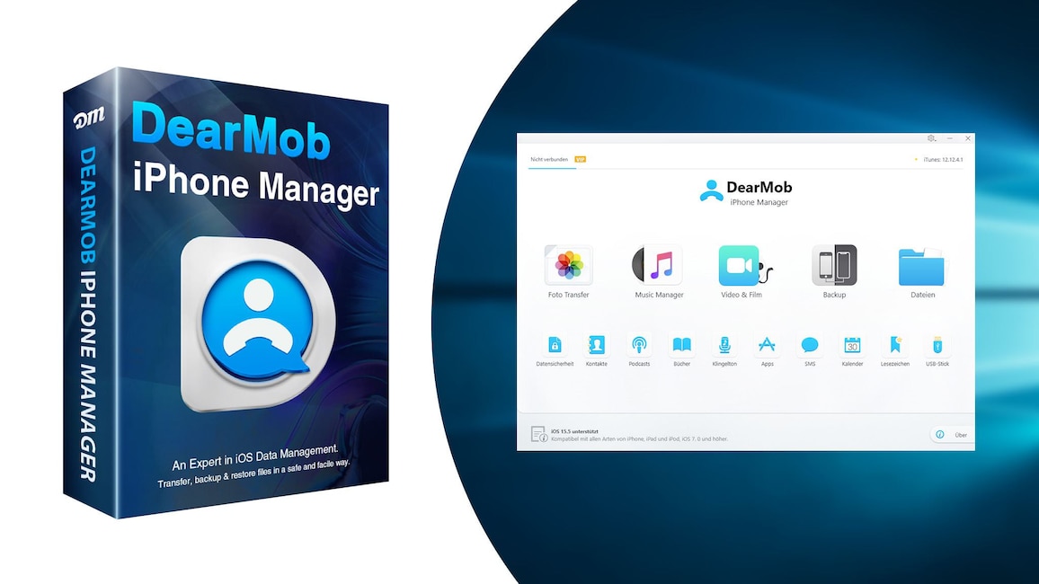 Smartphone-Daten verwalten: DearMob iPhone Manager – Kostenlose Vollversion