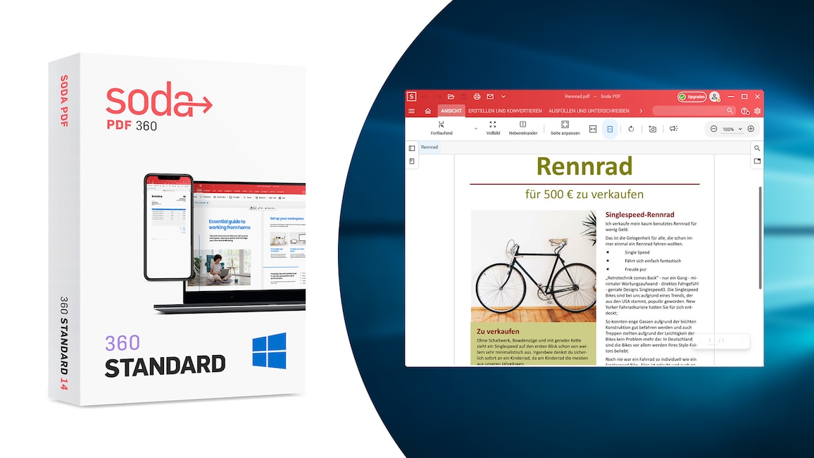 Soda PDF Desktop Standard – Kostenlose Vollversion für 1 Jahr Soda PDF Desktop Standard – Kostenlose Vollversion für 1 Jahr