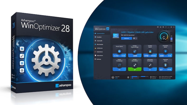 Tuning: Ashampoo WinOptimizer - Kostenlose Vollversion