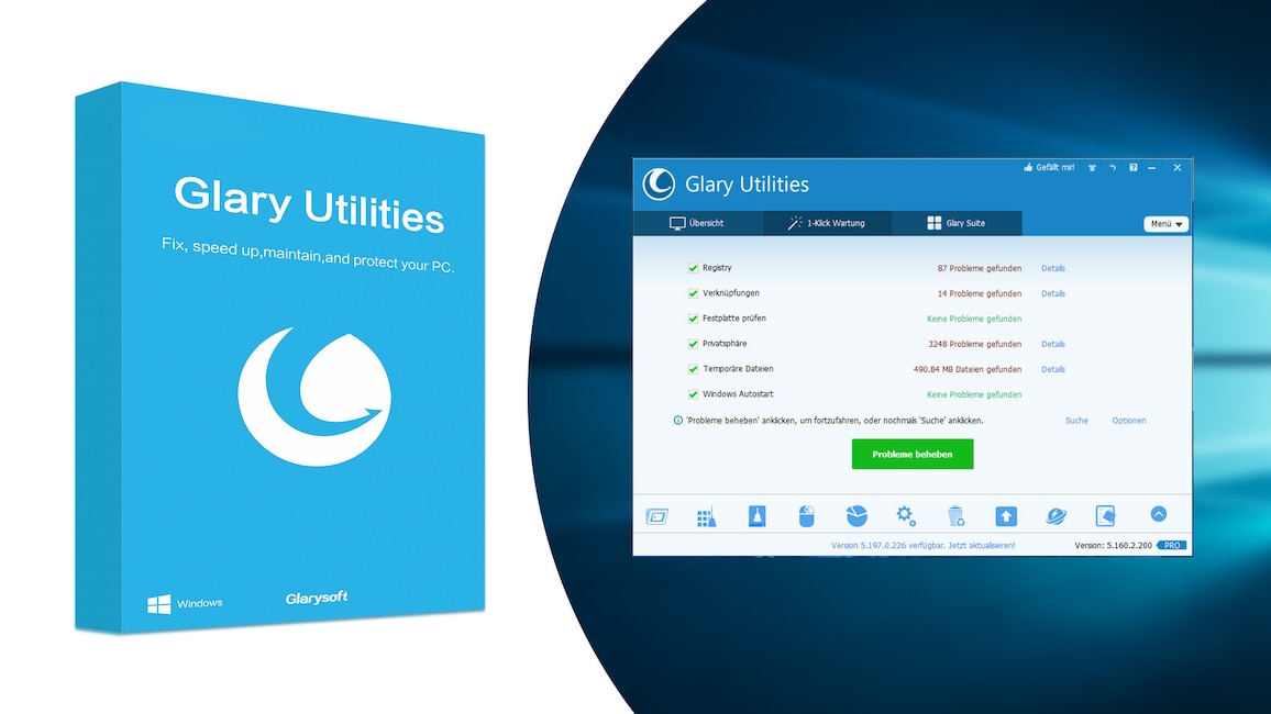 Tuning: Glary Utilities Pro – Kostenlose Vollversion