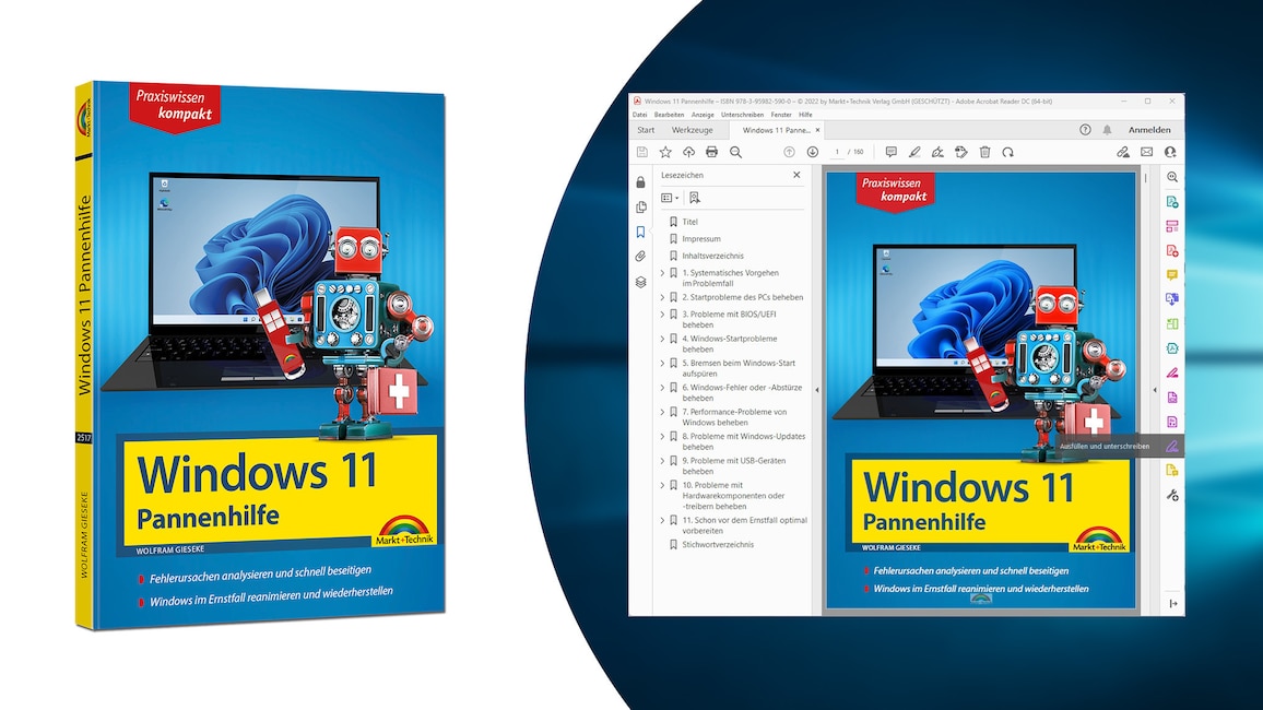 Windows 11: Pannenhilfe (eBook) – Kostenlose Vollversion