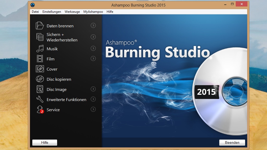 Ashampoo Burning Studio 2014: Brenn-Suite mit vielen Funktionen