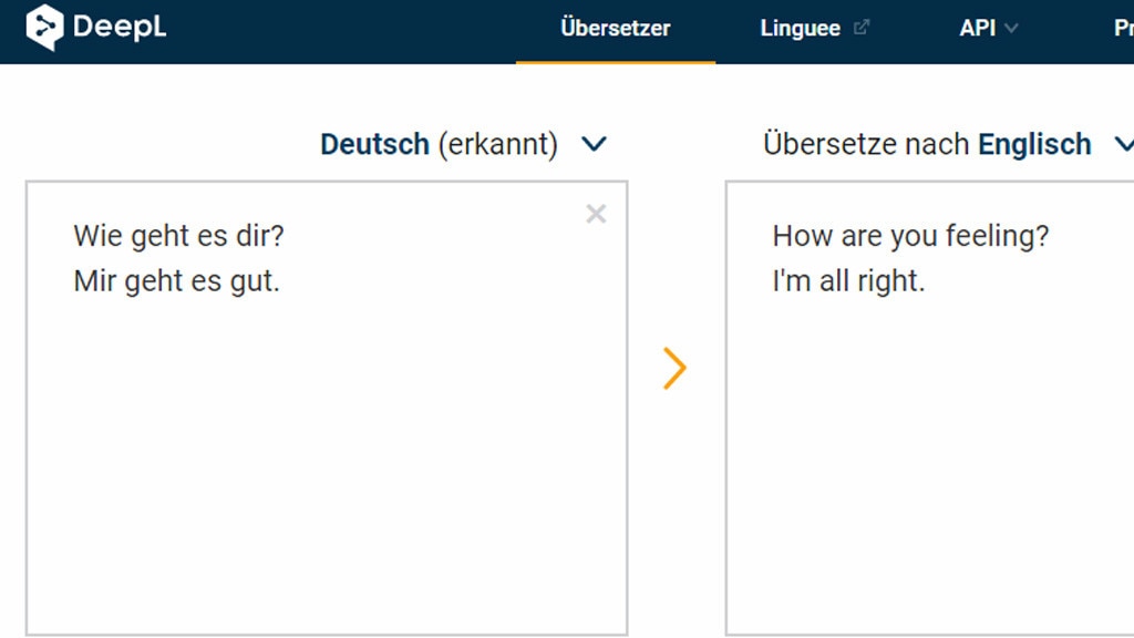 DeepL Online-Übersetzer: Alternative zum Google Translator