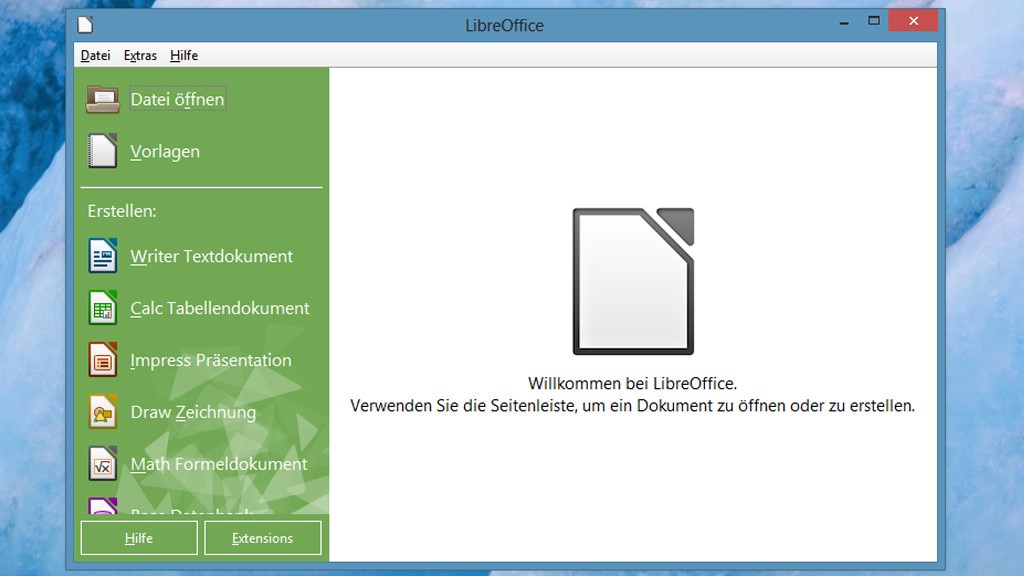 LibreOffice: Vollwertige Büro-Suite