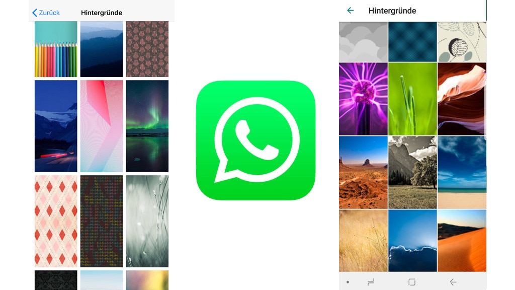 WhatsApp: Chat-Hintergrundbild