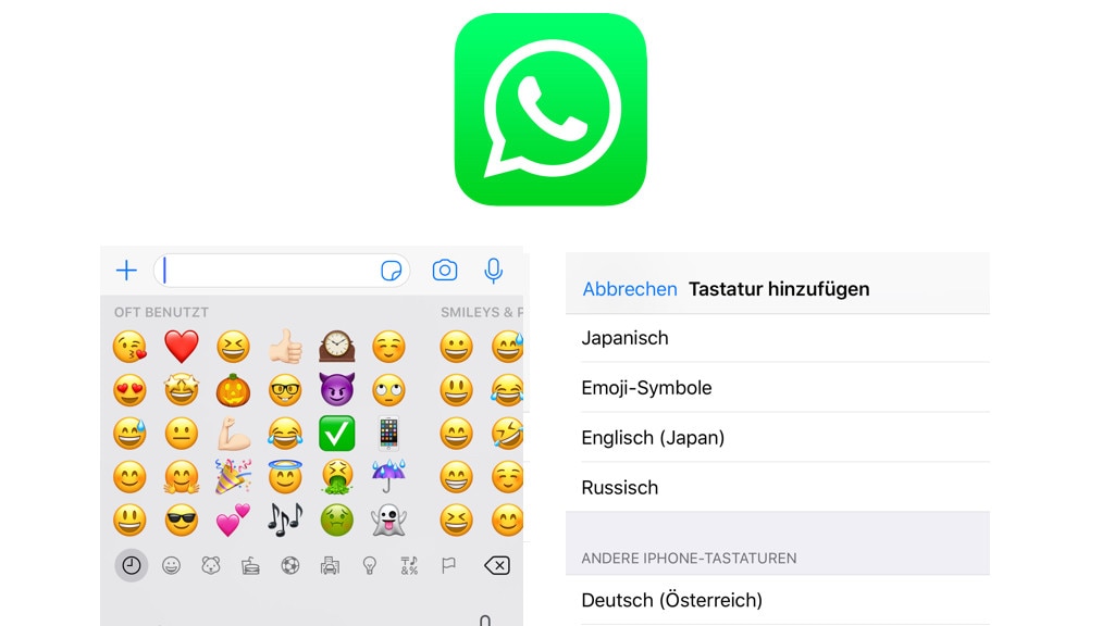 WhatsApp: Emoji-Tastatur nachrüsten