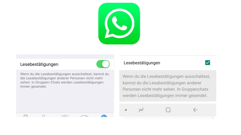 WhatsApp: Lesestatus prüfen und abstellen