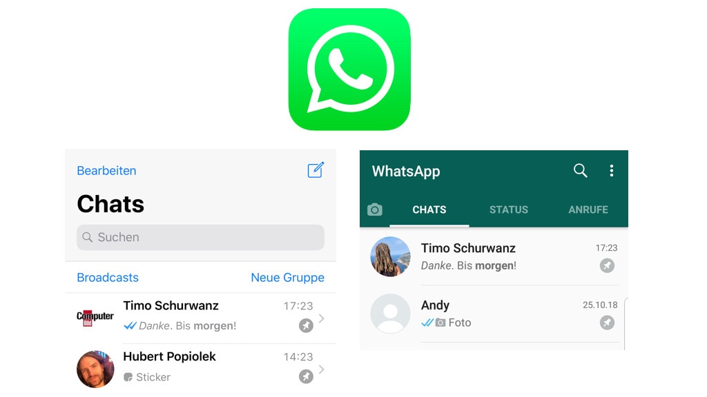 WhatsApp: Lieblings-Chats oben anpinnen