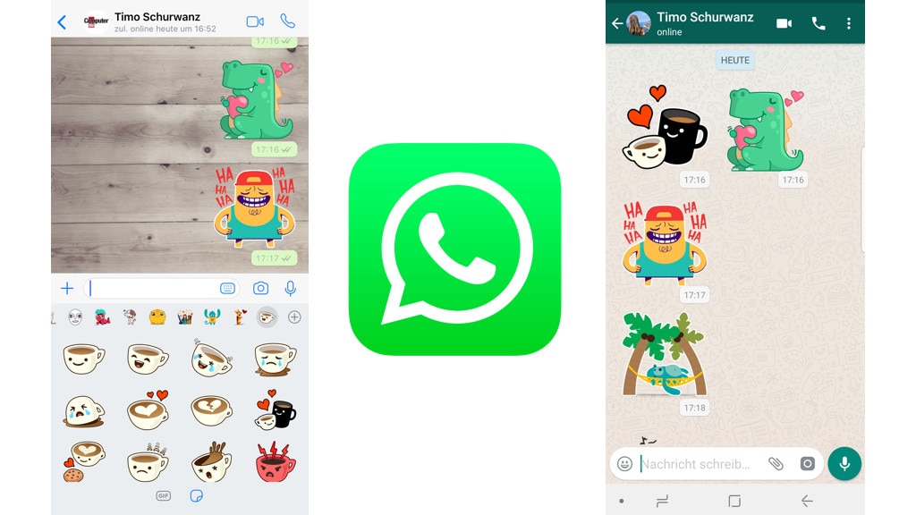 WhatsApp: Lustige Sticker nutzen