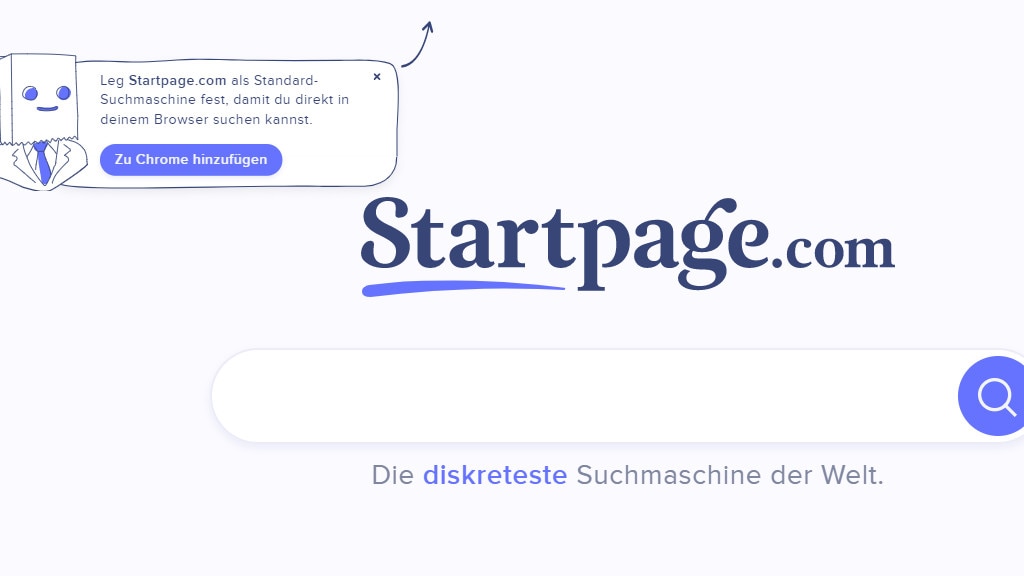 StartPage: Doppelt anonyme Suchmaschine