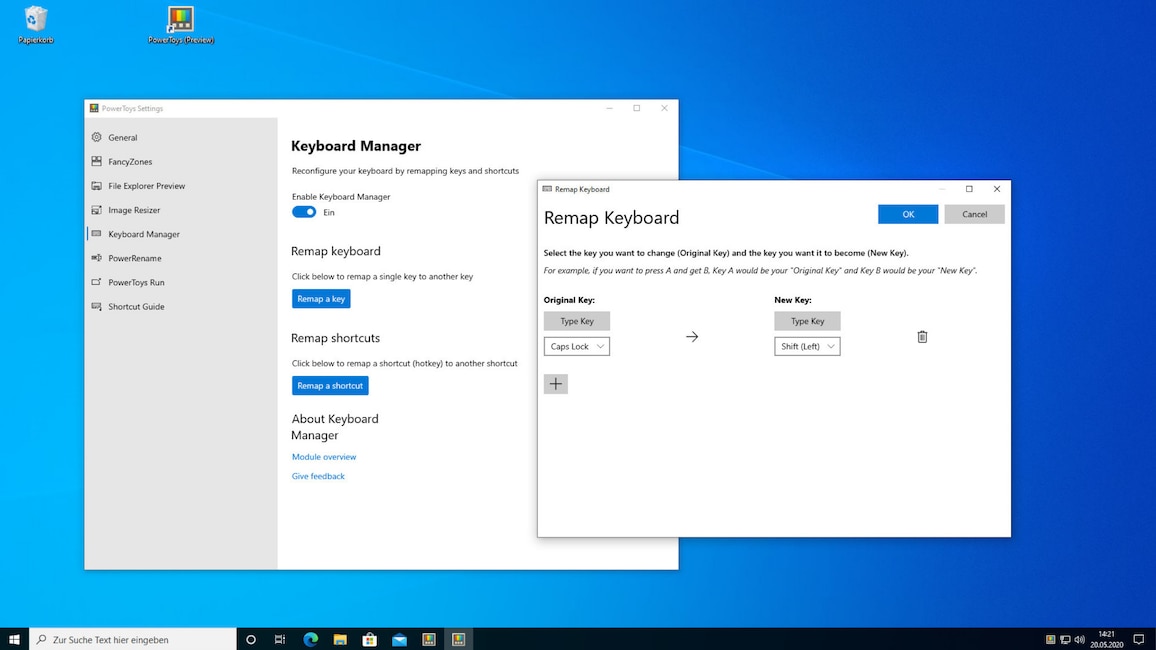 Microsoft PowerToys für Windows 10: Tastenkombinationen ändern und mehr Microsoft PowerToys für Windows 10: Tastenkombinationen ändern und mehr