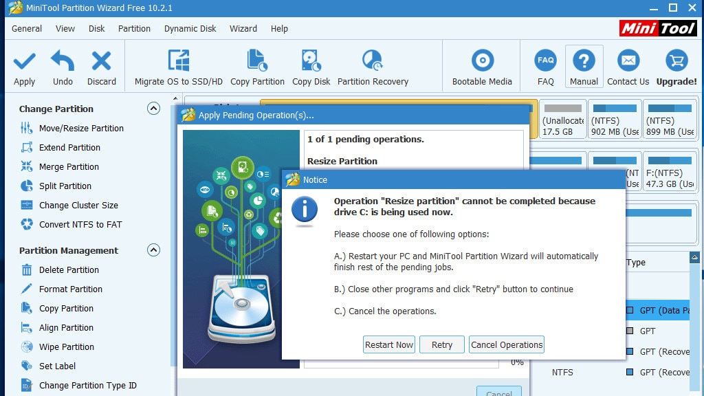 MiniTool Partition Wizard: Festplatte sinnvoll unterteilen MiniTool Partition Wizard: Festplatte sinnvoll unterteilen