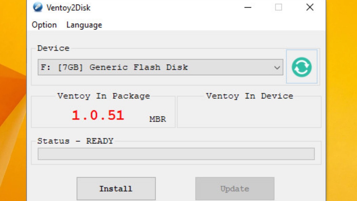 Ventoy: Windows vom USB-Stick neu installieren
