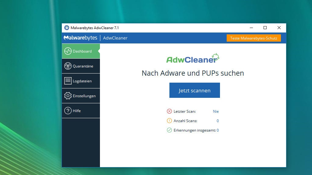 AdwCleaner: Werbeprogramme entfernen