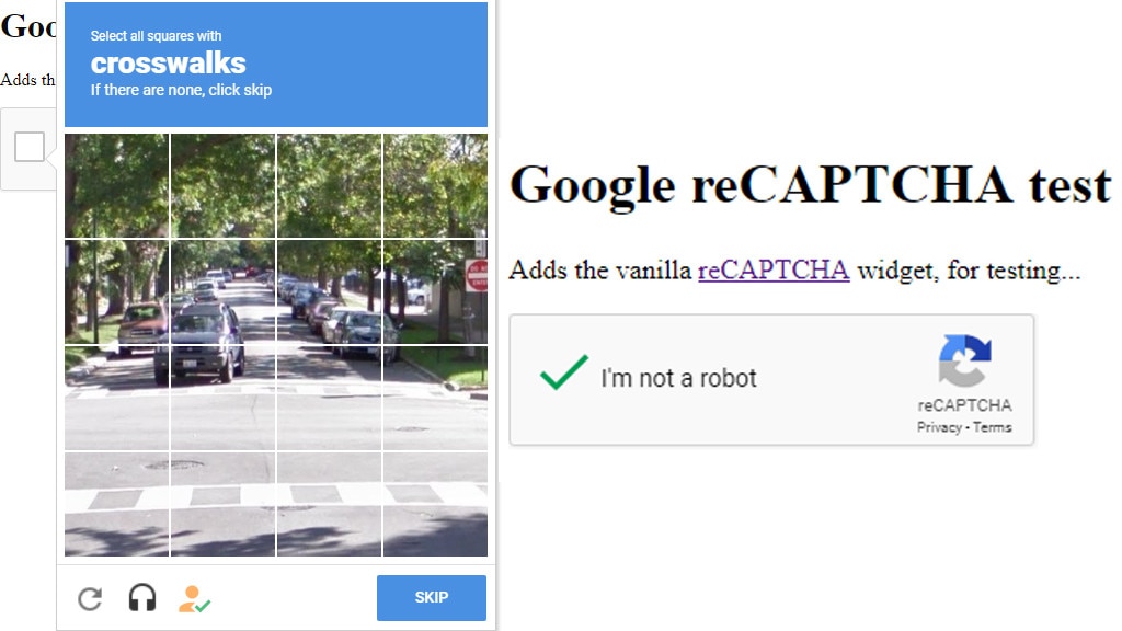 Buster für Firefox und Chrome: Captchas umgehen