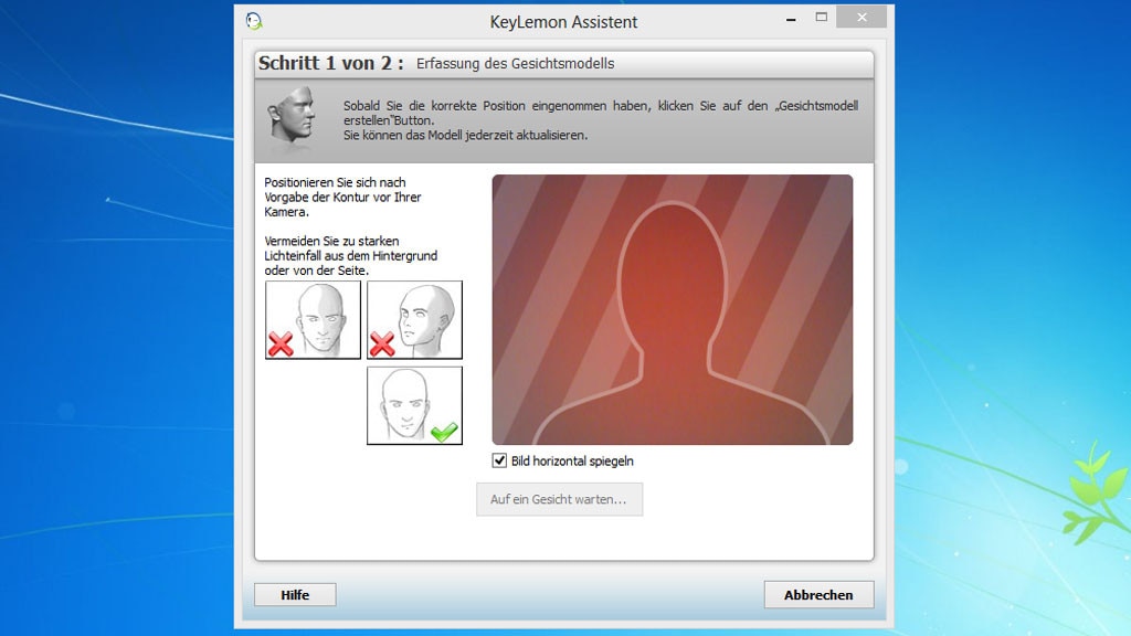KeyLemon: Windows-Anmeldung per Gesicht