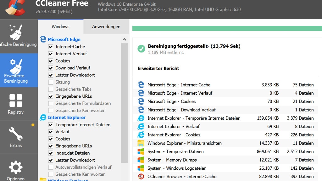 CCleaner: Laufwerk von Datenmüll befreien CCleaner: Laufwerk von Datenmüll befreien
