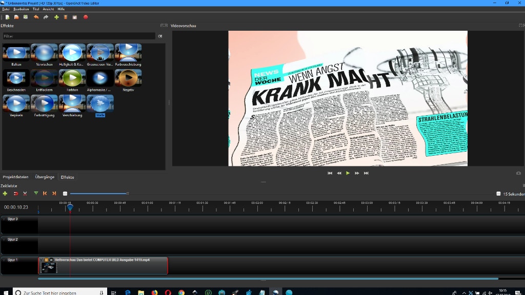 Open Shot Video Editor: Videos bearbeiten Open Shot Video Editor: Videos bearbeiten