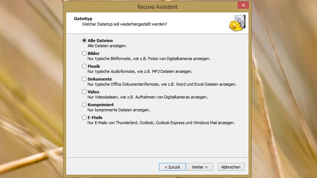 Recuva: Gelöschte Daten retten Recuva: Gelöschte Daten retten
