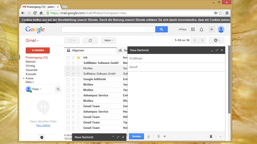 Gmail: Innovativer Maildienst von Google