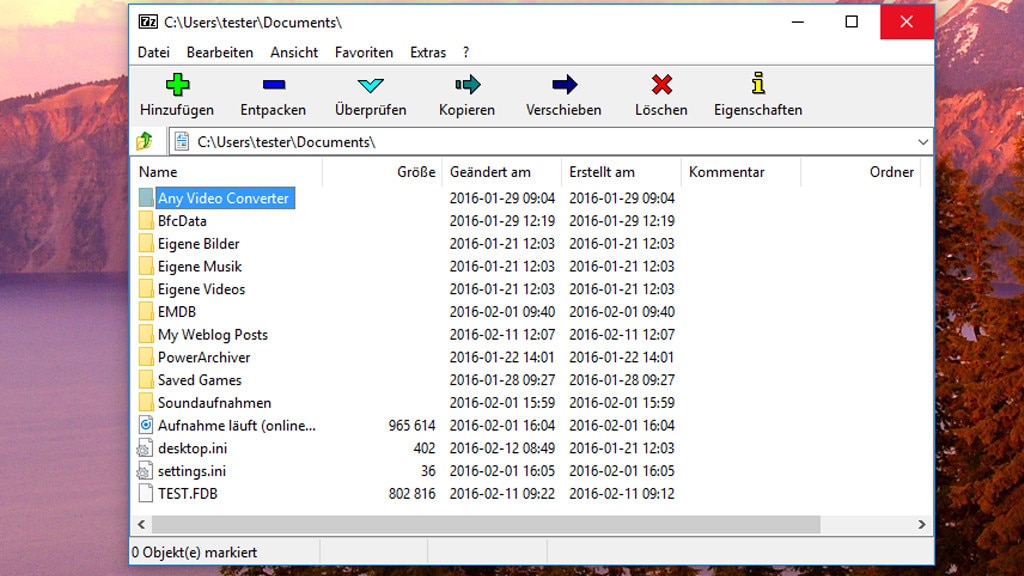7-Zip: Dateien platzsparend komprimieren 7-Zip: Dateien platzsparend komprimieren