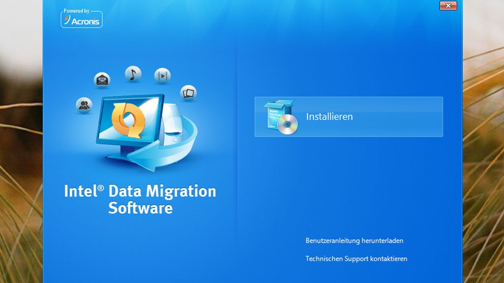 Intel Data Migration Software: Daten auf SSD schaufeln