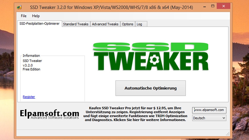 SSD Tweaker: Einstellungen optimieren