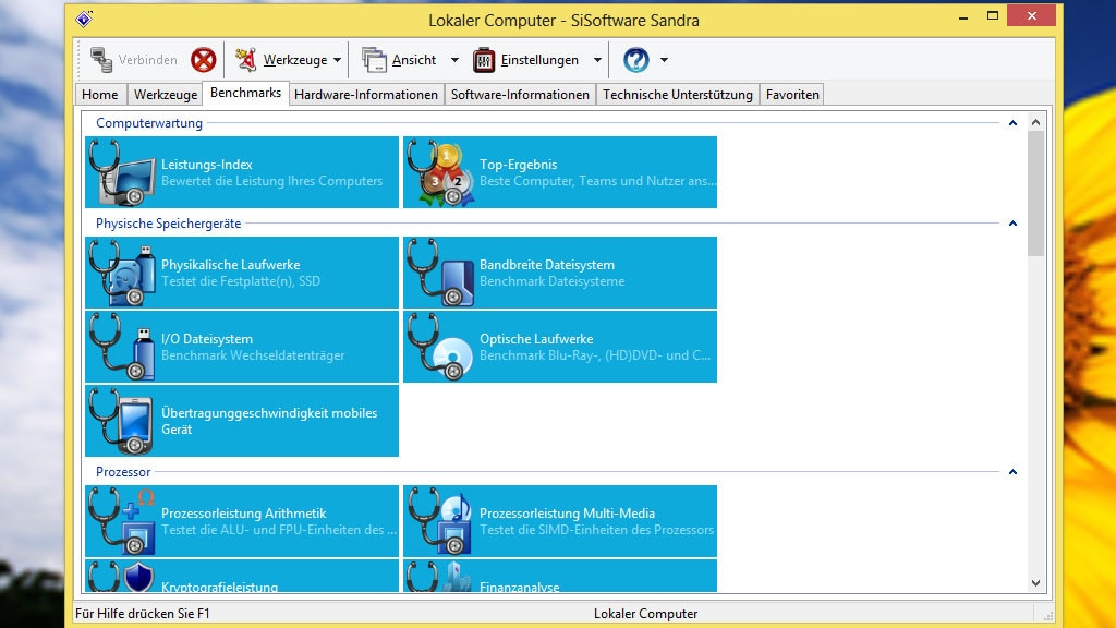 Sandra Lite: Hardware analysieren und testen Sandra Lite: Hardware analysieren und testen
