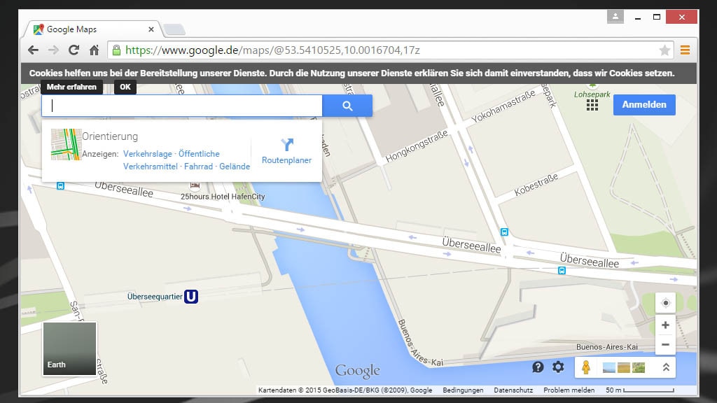Google Maps: Kartenmaterial für alle