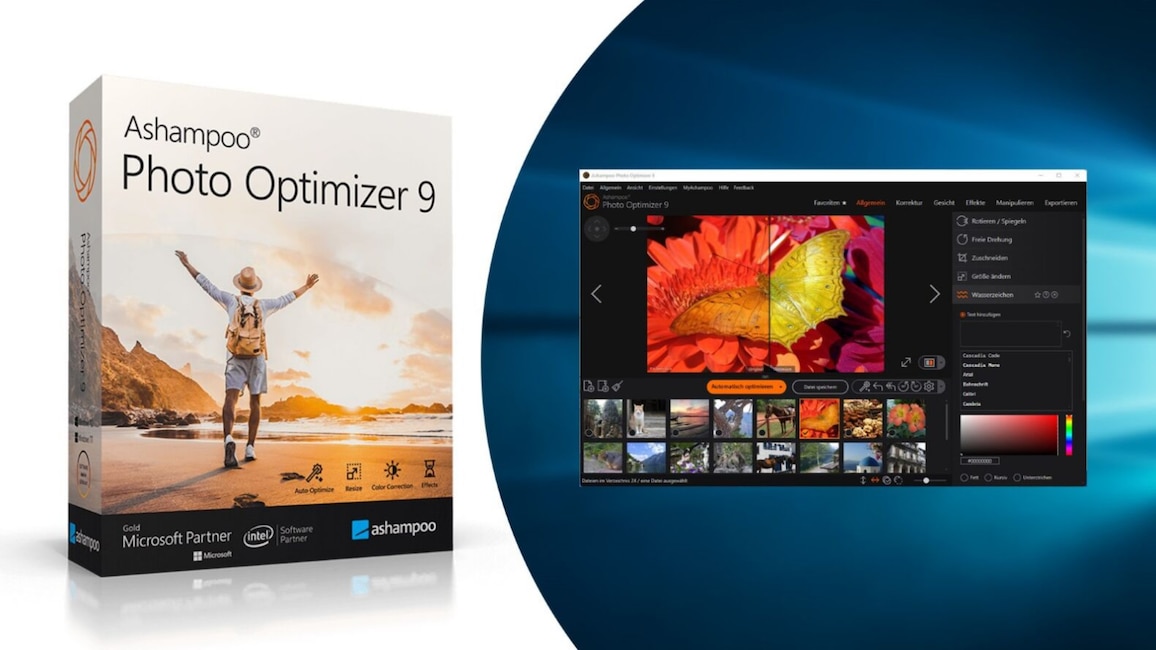 Ashampoo Photo Optimizer 8 – Kostenlose Vollversion: Fotos schnell verbessern