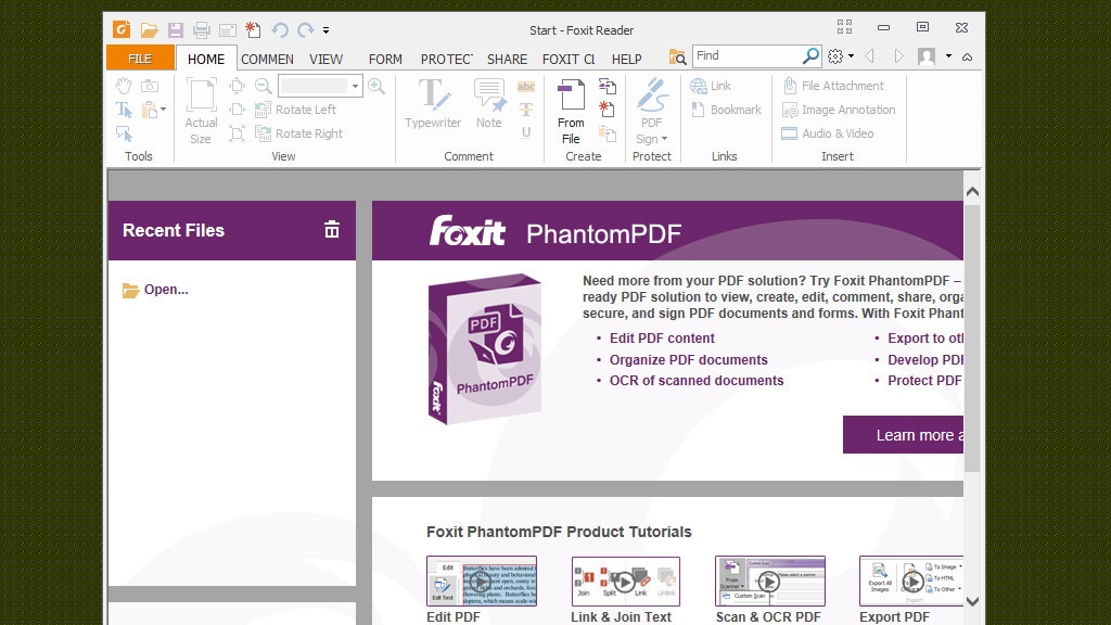 Foxit Reader: PDF-Dateien öffnen