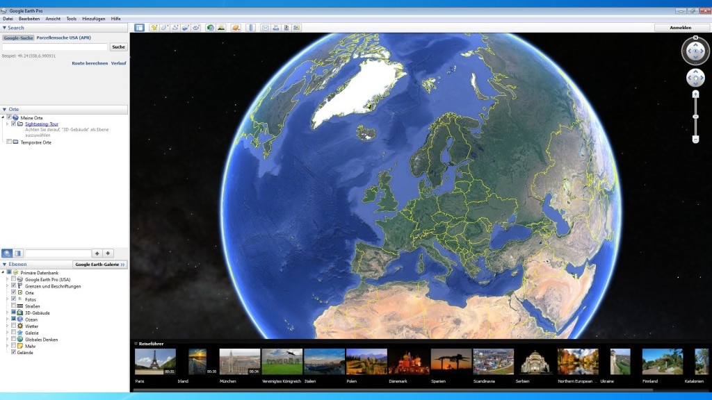Google Earth Pro – Kostenlose Vollversion: Erde und Weltraum erkunden