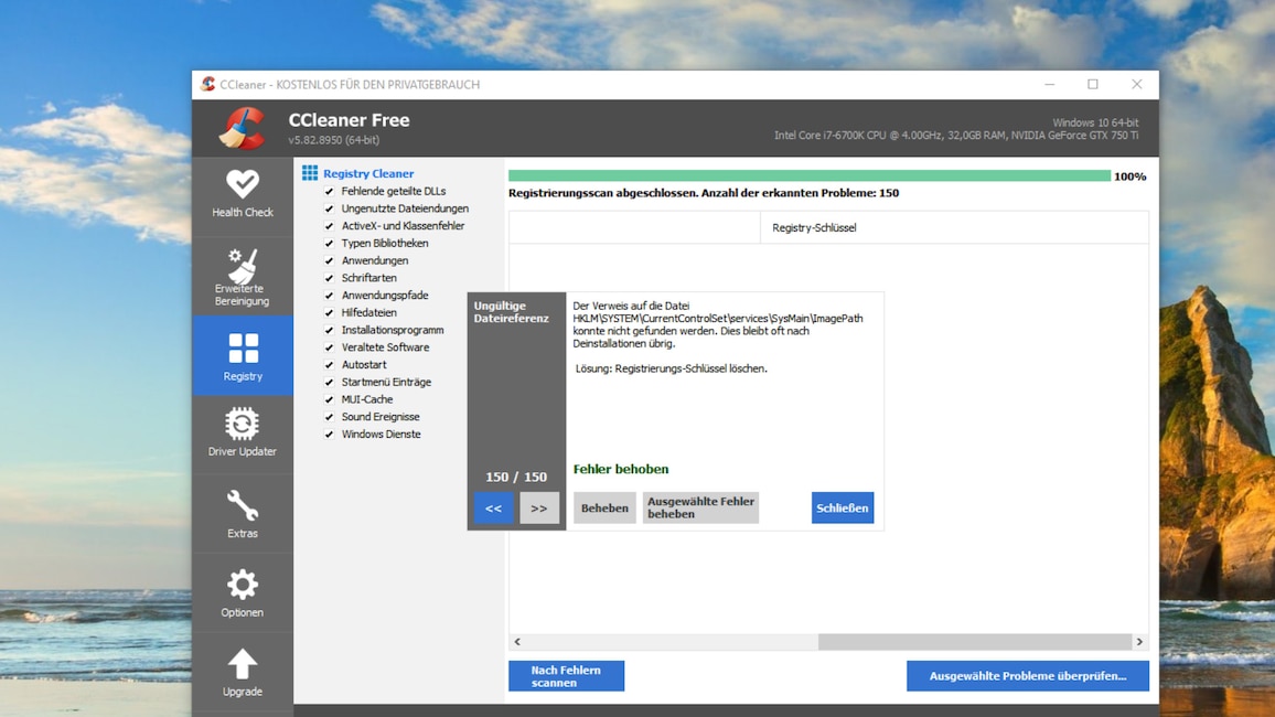 CCleaner: Edge-Browser und mehr bereinigen