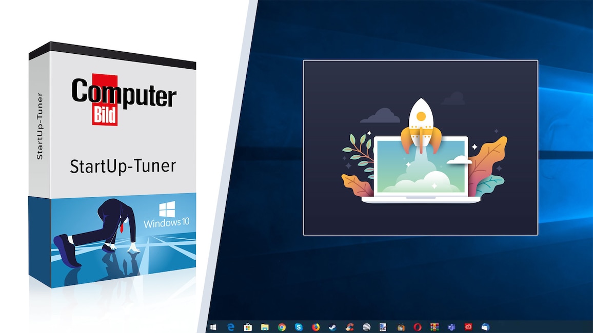COMPUTER BILD-StartUp-Tuner: PC-Start beschleunigen