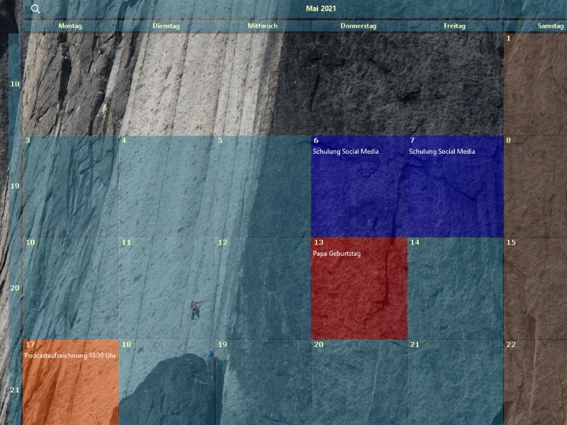 Desktop-Kalender (Desktop Calendar) Desktop-Kalender (Desktop Calendar)